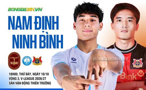 Nhận định Nam Định vs Ninh Bình (18h00 ngày 10/10): Trong nỗi nhớ Xuân Son