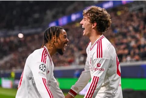 Sao trẻ Liverpool hết lời khen ngợi Bradley Barcola