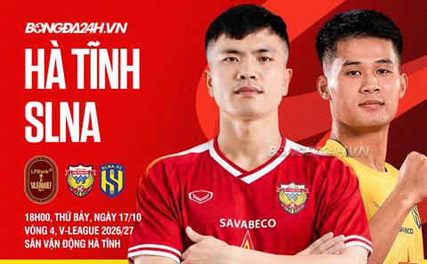 Nhận định Hà Tĩnh vs SLNA (18h00 ngày 17/10): Derby Nghệ Tĩnh nóng bỏng