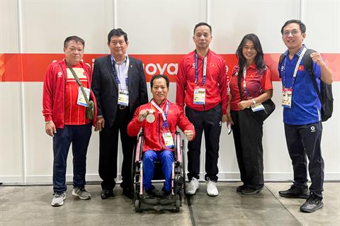 Lê Văn Công mở hàng huy chương cho Việt Nam tại Asian Para Games 5
