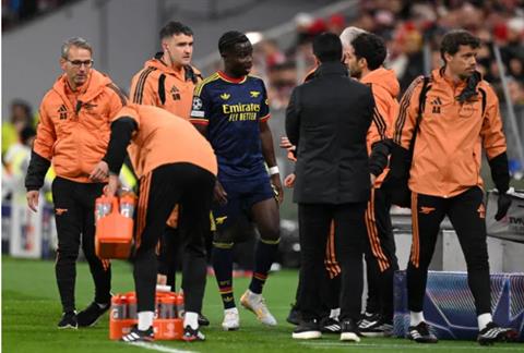 Mikel Arteta cập nhật tình hình chấn thương của Bukayo Saka