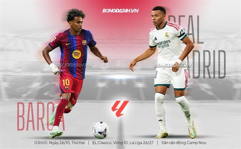 Nhận định Barca vs Real (3h00 ngày 26/10): Chờ tài Jose Mourinho