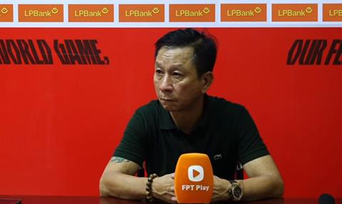HLV Văn Sỹ Sơn tiết lộ điều hài lòng nhất sau trận hòa CAHN