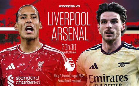 Nhận định Liverpool vs Arsenal (23h30 ngày 1/11): Không dễ cho Pháo thủ