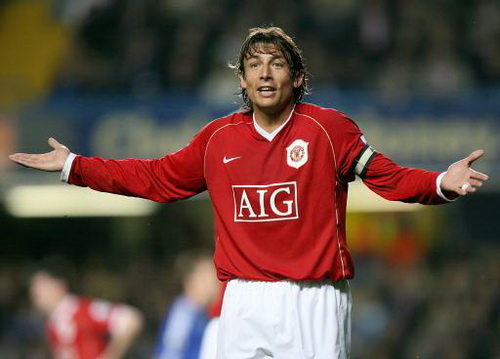 Hậu vệ trái Gabriel Heinze