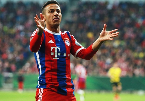 Thiago Alcantara Chơi bóng không phải áp lực hình ảnh