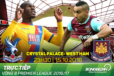 Truc tiep Crystal Palace - West Ham