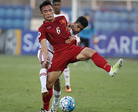 Du am U19 Viet Nam 1-1 U19 UAE Goi ten nguoi truyen lua Hoang Anh Tuan! hinh anh goc