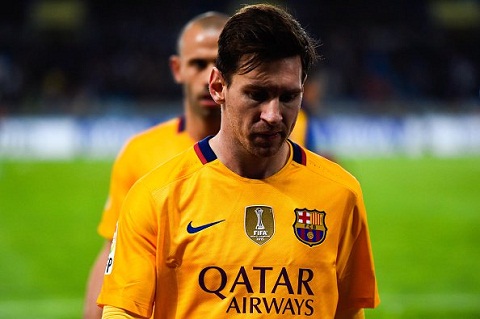 Lionel Messi da khong ghi ban trong 4 tran lien tiep