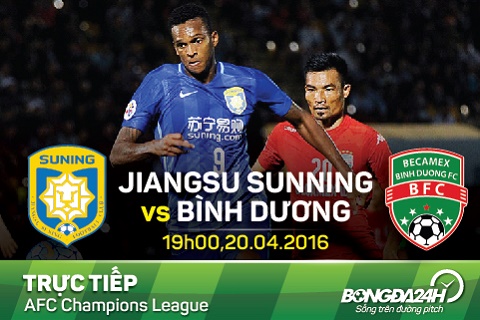 Jiangsu Suning 3-0 Binh Duong (KT) Chia tay AFC Champions League hinh anh goc