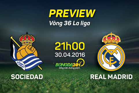 Sociedad vs Real Madrid (21h 304) Lam nong cho Man xanh hinh anh goc