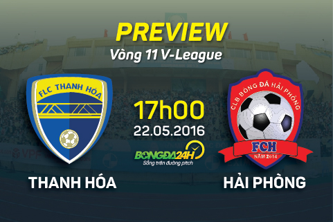 Thanh Hoa vs Hai Phong (17h 225) Dai chien tren dinh hinh anh goc