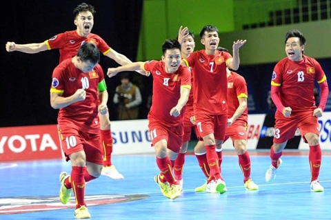 DT Futsal Viet Nam da vuon tam the gioi