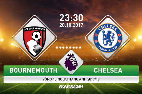 Giai ma tran dau Bournemouth vs Chelsea 23h30 ngay 2810 (Premier League 201718) hinh anh goc