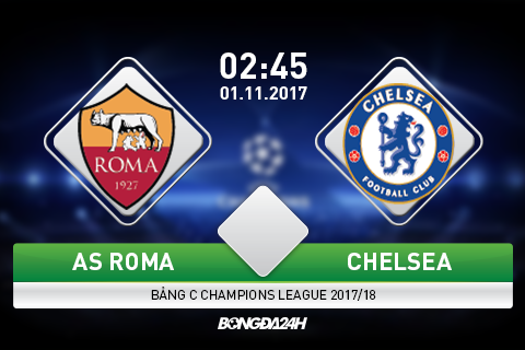 Giai ma tran dau AS Roma vs Chelsea 02h45 ngay 0111 (Champions League 201718) hinh anh goc