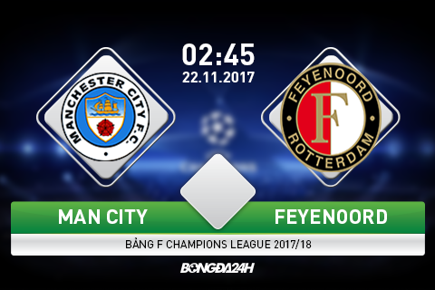 Nhan dinh Man City vs Feyenoord 02h45 ngay 2211 (Champions League 201718) hinh anh goc
