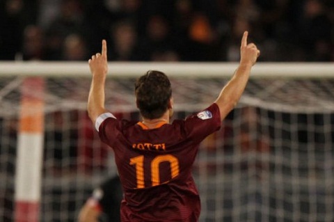 Totti ghi ban quyet dinh giup AS Roma di tiep tai Copa Italia