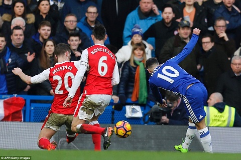 Chelsea 3-1 Arsenal Nhung gam mau doi lap hinh anh goc