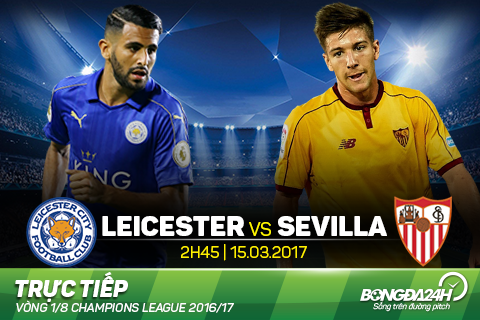 truc tiep Leicester - Sevilla