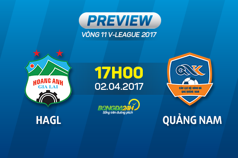 Nhan dinh HAGL vs Quang Nam 17h00 ngay 24 (Vong 11 V-League 2017) hinh anh goc