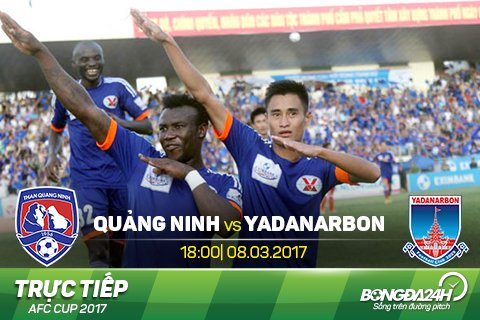 TRUC TIEP Quang Ninh vs Yadanarbon 18h00 ngay 83 (AFC Cup 2017) hinh anh goc