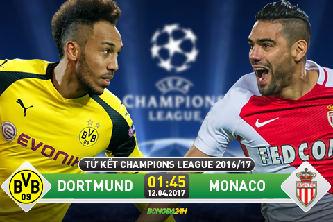 Truc tiep Dortmund vs Monaco