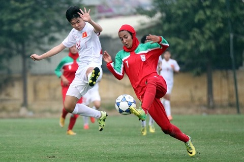 Vao bang tu than giai chau A, U19 nu Viet Nam kho co cua di World Cup hinh anh goc