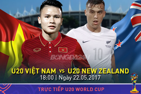Tran dau U20 Viet Nam vs U20 New Zealand duoc truc tiep o dau hinh anh goc