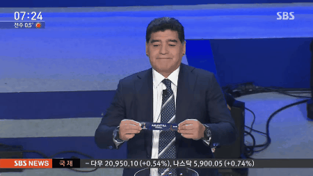 Maradona bi che gieu sap mat qua man an mung cua Messi Han Quoc hinh anh goc