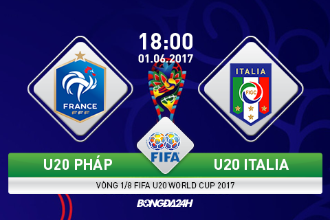 U20 Phap vs U20 Italia