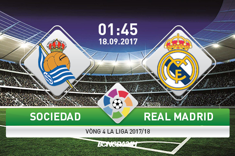 Giai ma tran dau Sociedad vs Real Madrid 01h45 ngay 189 (La Liga 201718) hinh anh goc