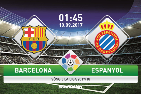 Giai ma tran dau Barca vs Espanyol 01h45 ngay 109 (Vong 3 La Liga 201718) hinh anh goc