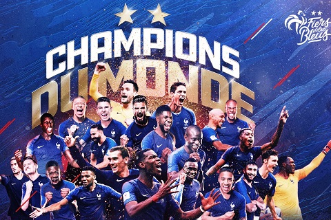ĐT Pháp giành chức vô địch World Cup 2018