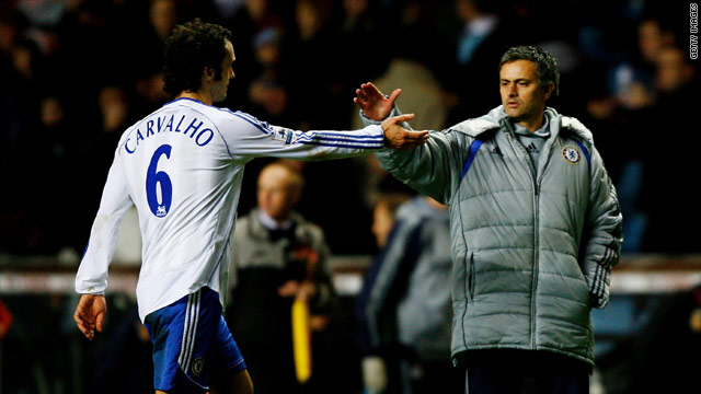 Ricardo Carvalho Jose Mourinho