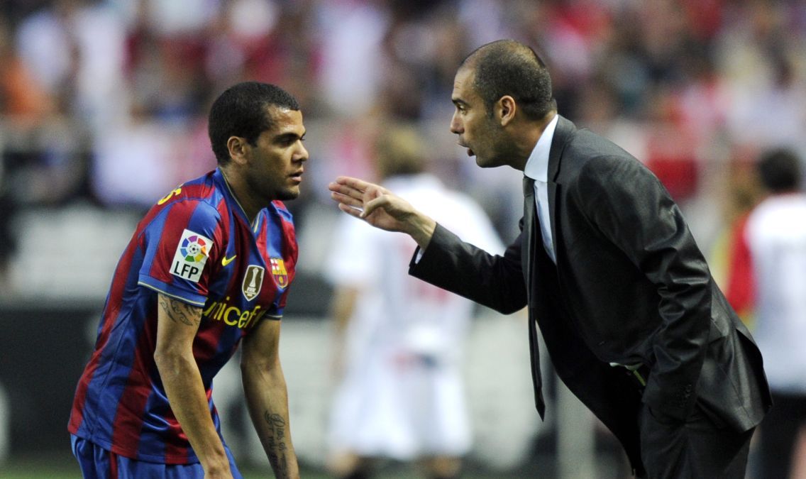 Dani Alves va Guardiola