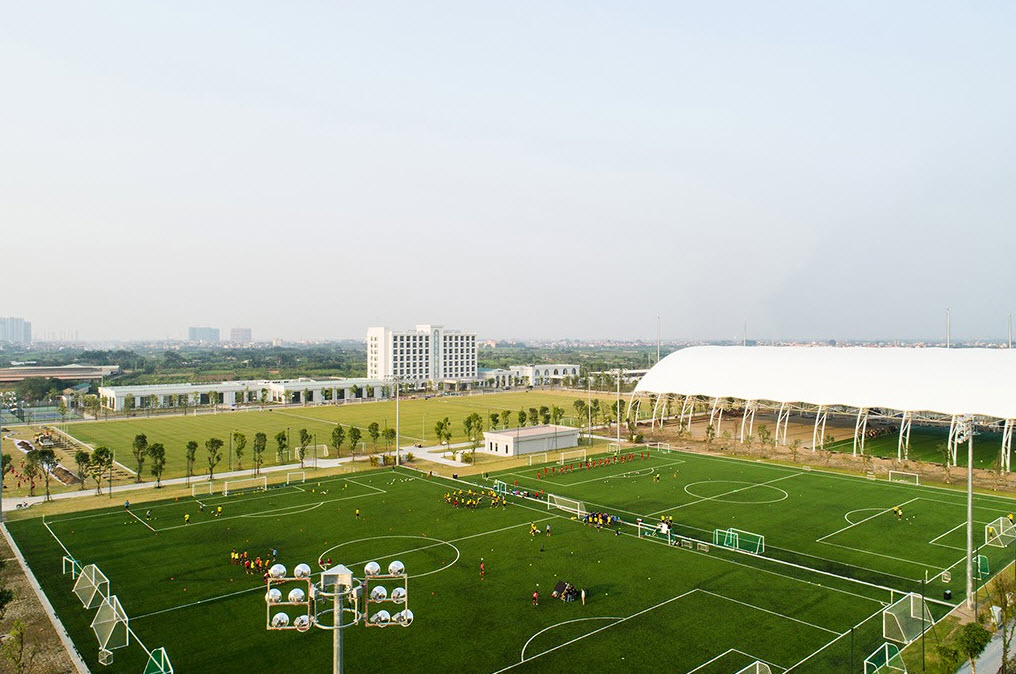 Cơ sở vật chất của Trung tâm đào tạo bóng đá trẻ PVF