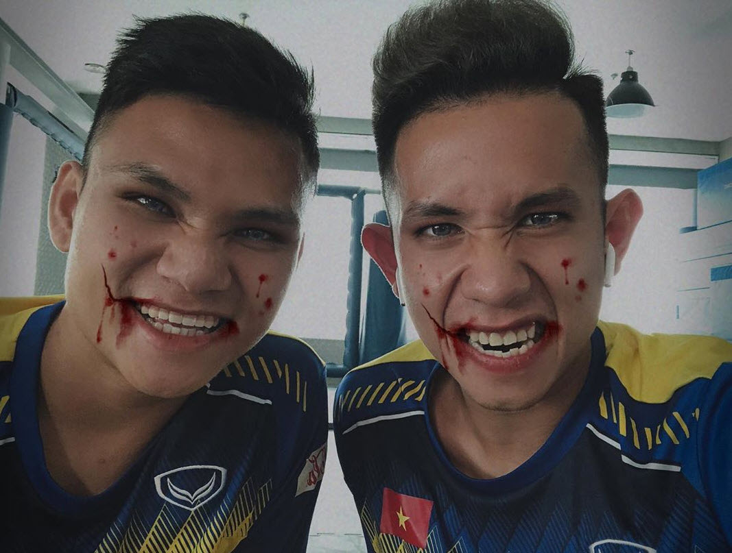 Halloween Rashford lập siêu phẩm, Văn Hậu, Hồng Duy hóa ma cà rồng hình ảnh gốc 2