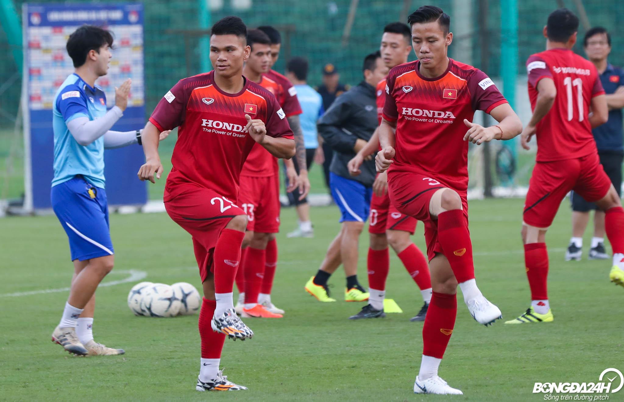 Ngoài Đoàn Văn Hậu, thầy Park đang sở hữu Trọng Hoàng, Văn Thanh, Xuân Mạnh.