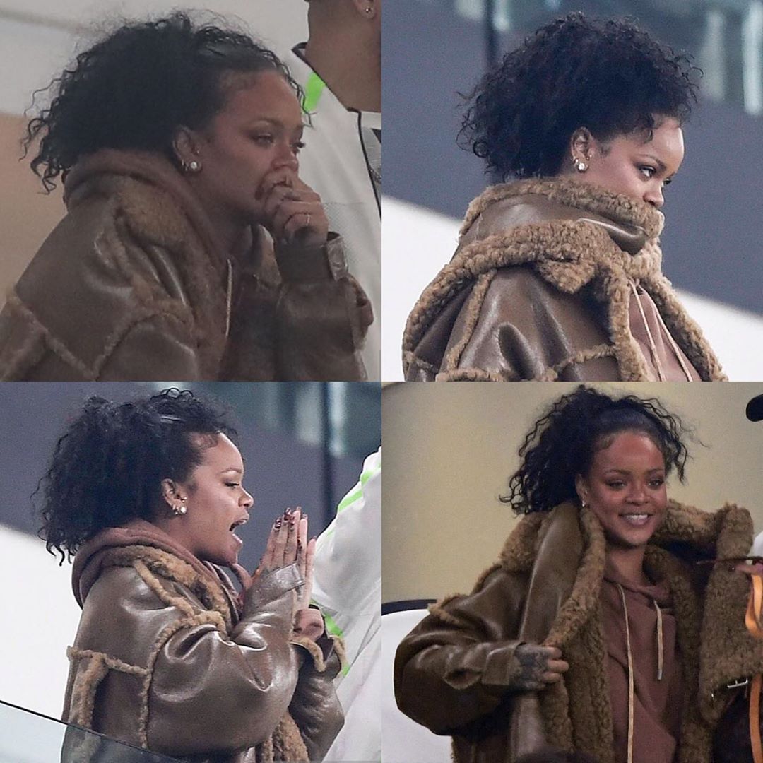 Rihanna xuất hiện trong trận đấu Juventus hình ảnh 7