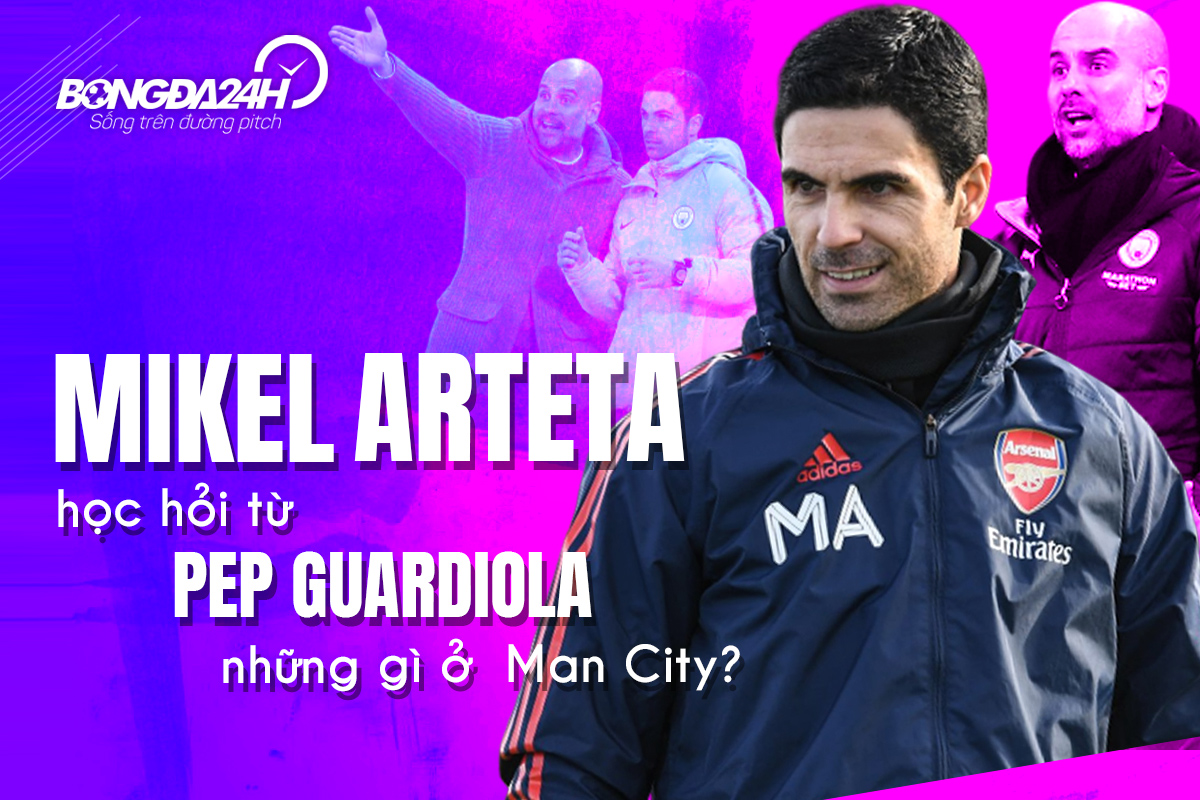 Mikel Arteta hoc hoi tu Pep Guardiola nhung gi o Manchester City?1