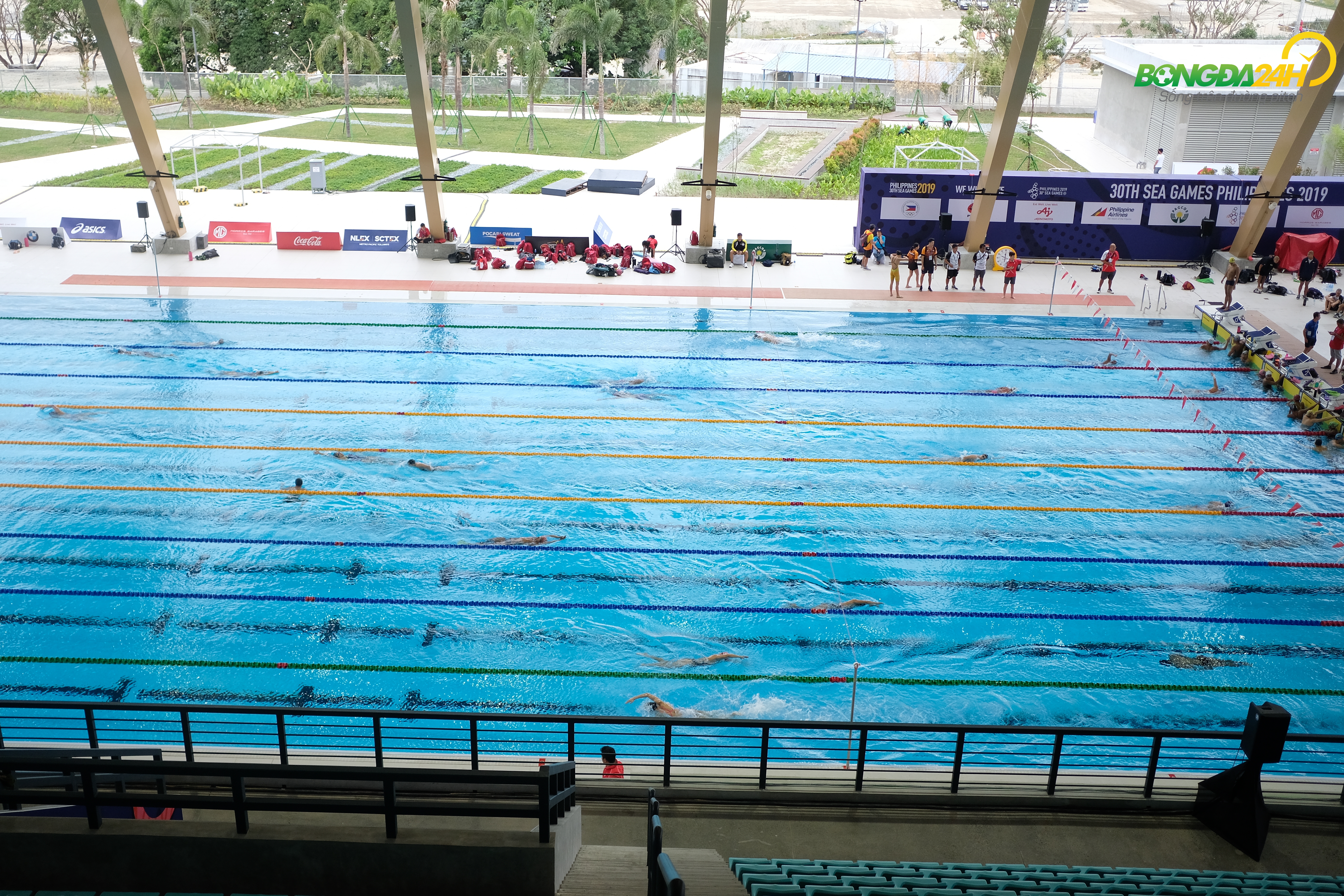 Chùm ảnh Khám phá địa điểm thi đấu cực đẹp của điền kinh - bơi lội tại SEA Games hình ảnh gốc 2