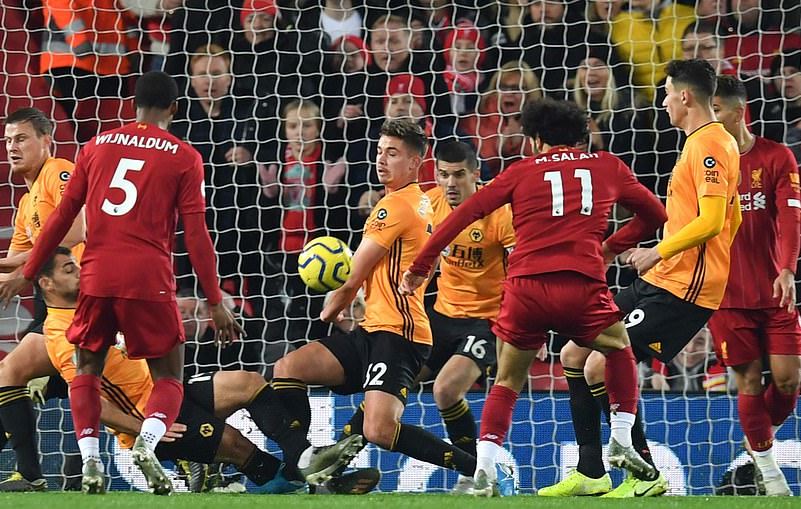 Liverpool 1-0 Wolves Salah dut diem