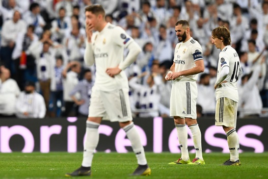 Real Madrid bị loại khỏi Champions League Nhà vua băng hà! hình ảnh