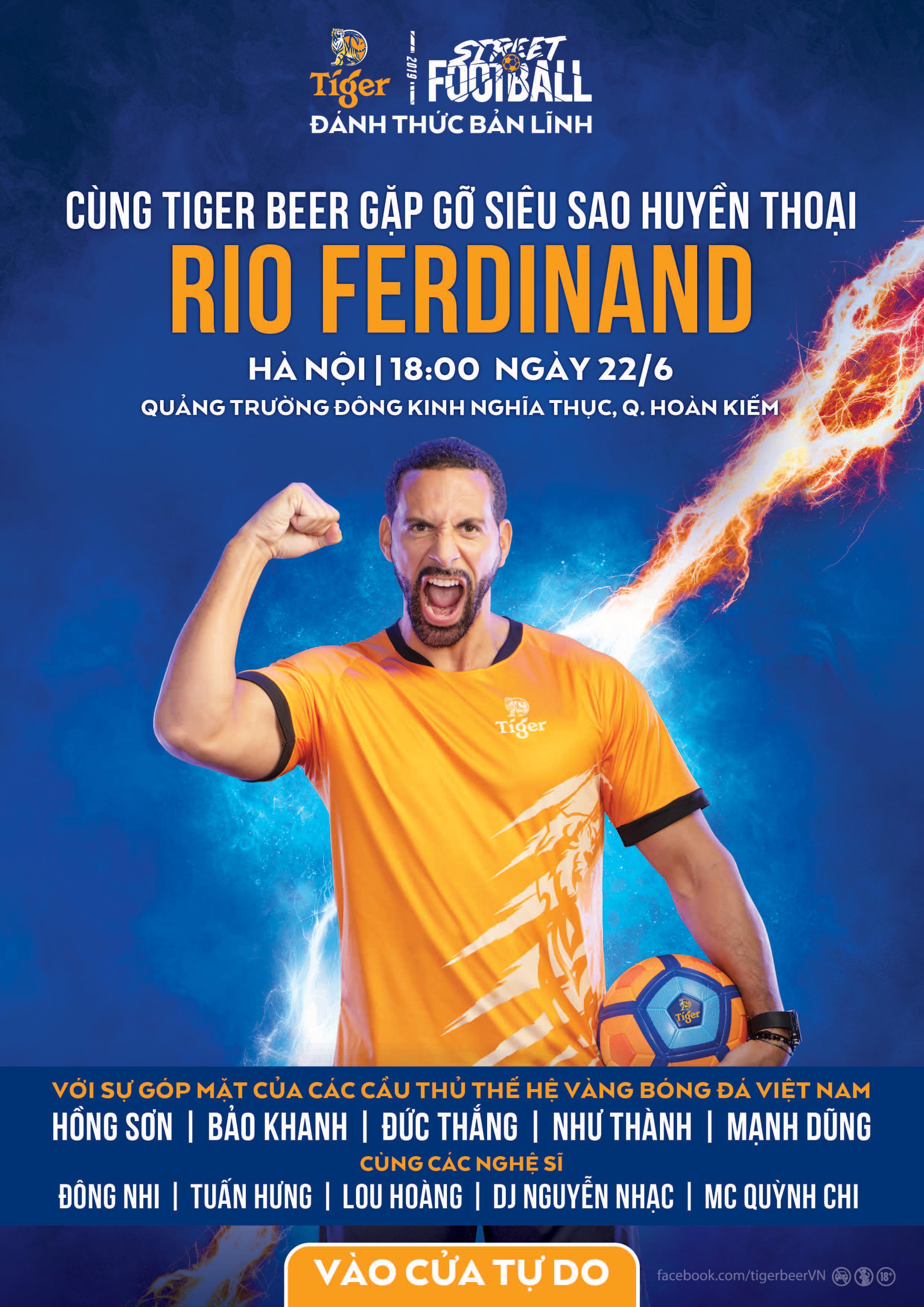 Siêu sao huyền thoại của MU - Rio Ferdinand sẽ có mặt ở Việt Nam hình ảnh