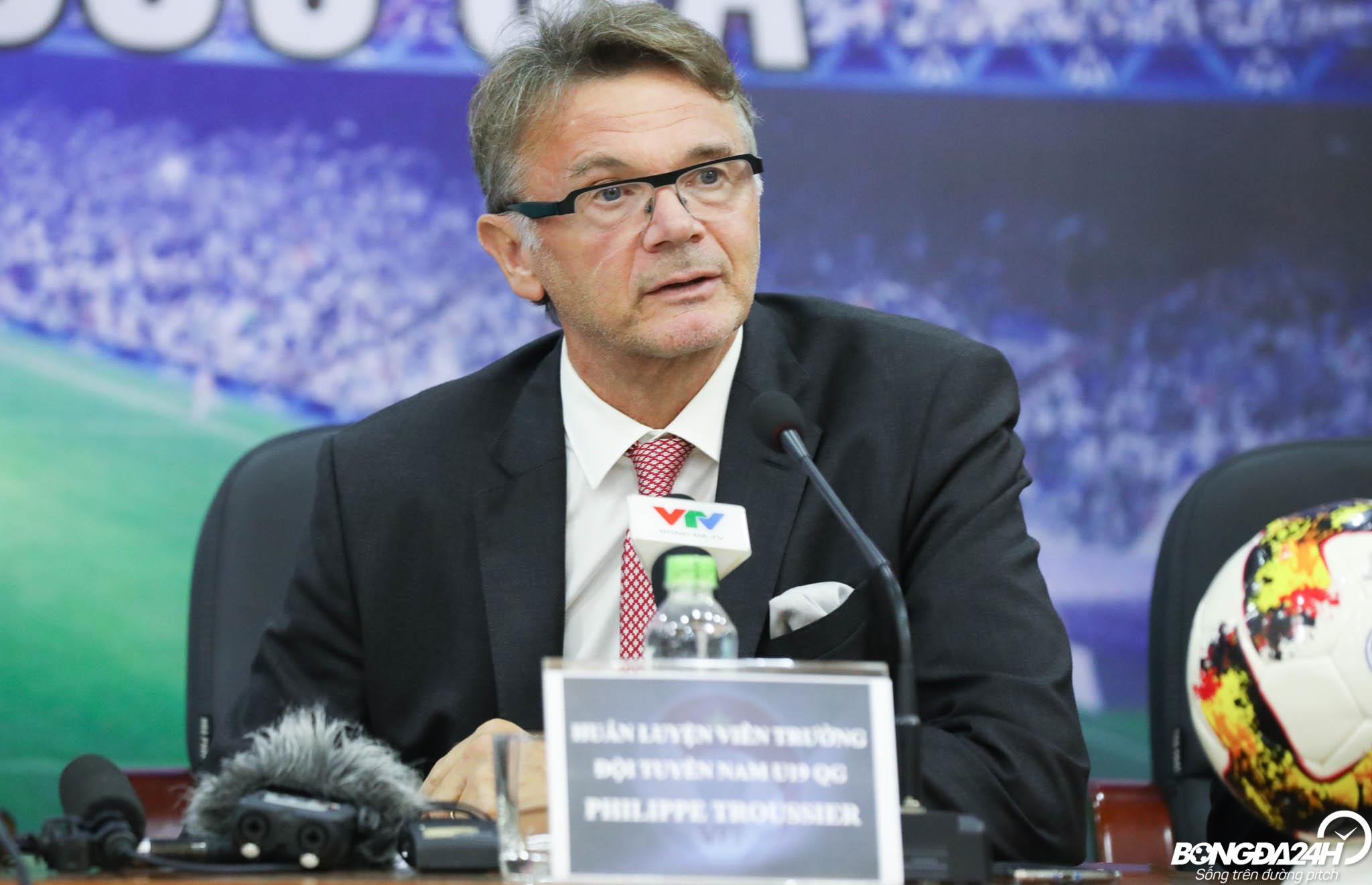 HLV truong U19 Viet Nam Philippe Troussier xac dinh rat ro muc tieu cho ban than.