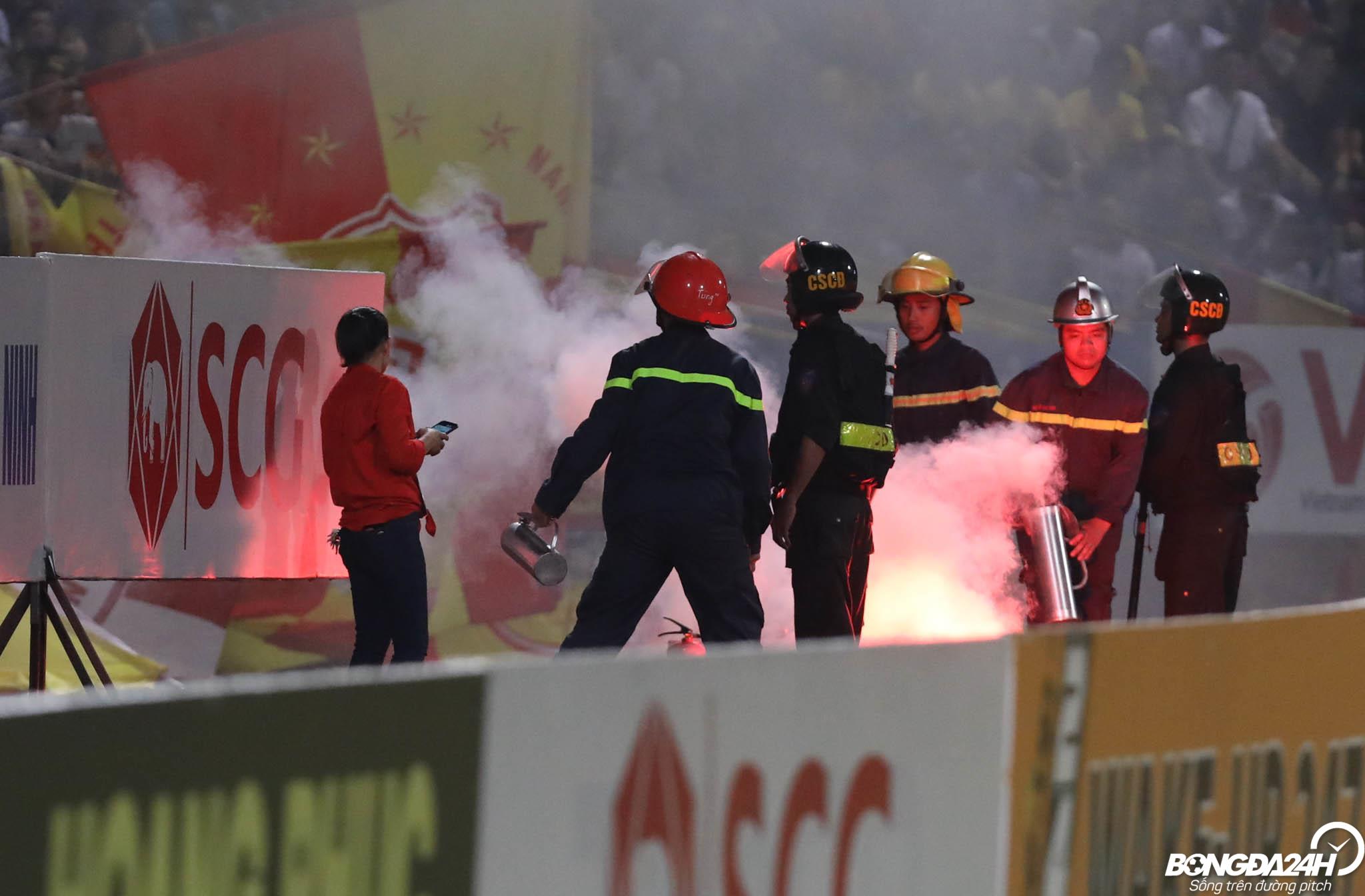 Ngoai ra luc luong an ninh kha mong chi co the tap trung dap tat phao sang chu khong the len khan dai ngan chan.