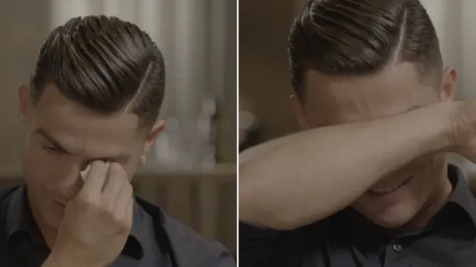 Ronaldo khóc nức nở như đứa trẻ trên sóng truyền hình Anh Quốc hình ảnh gốc 2