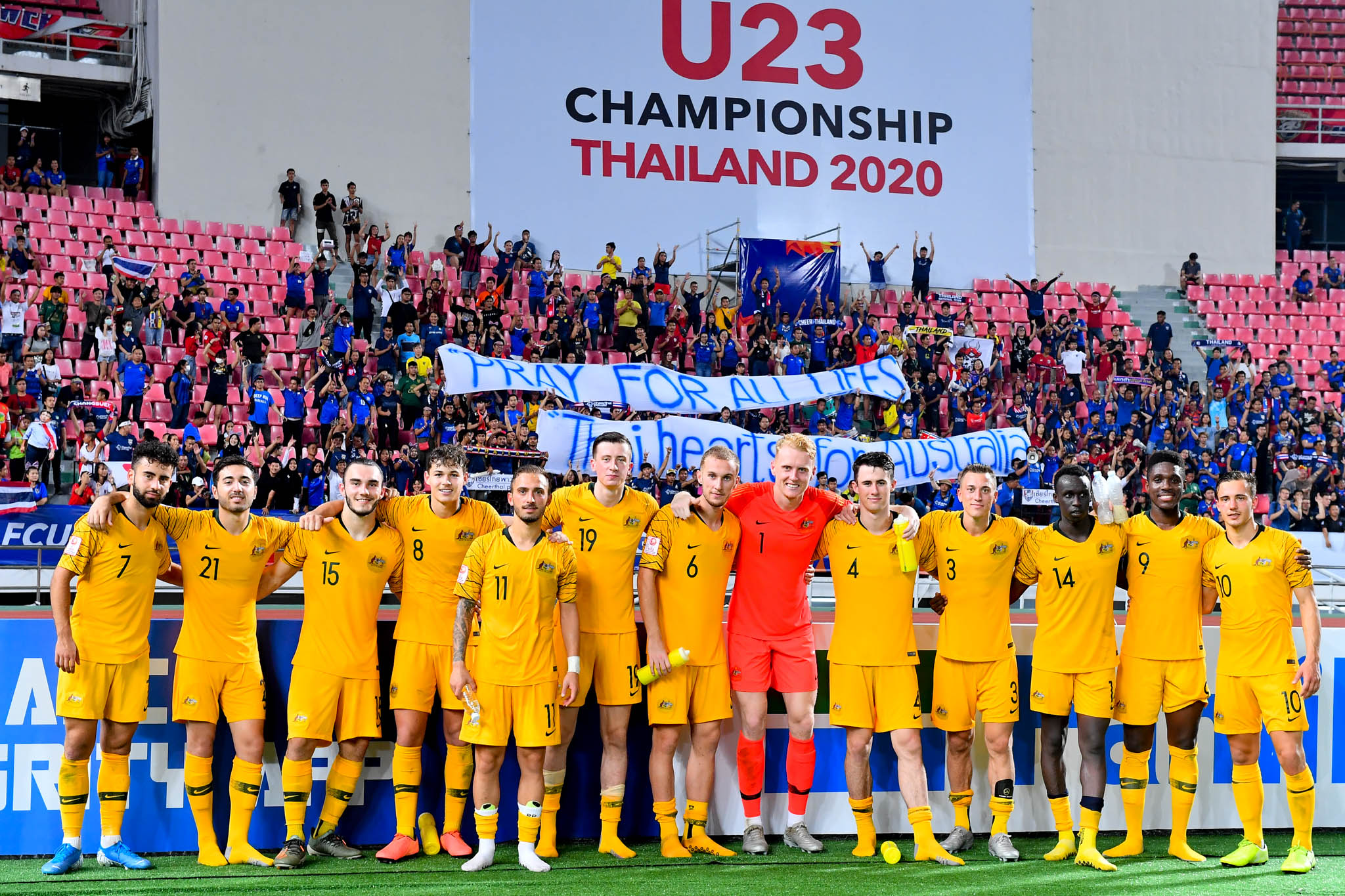Thua Australia, CĐV Thái Lan gây ấn tượng tại VCK U23 châu Á hình ảnh