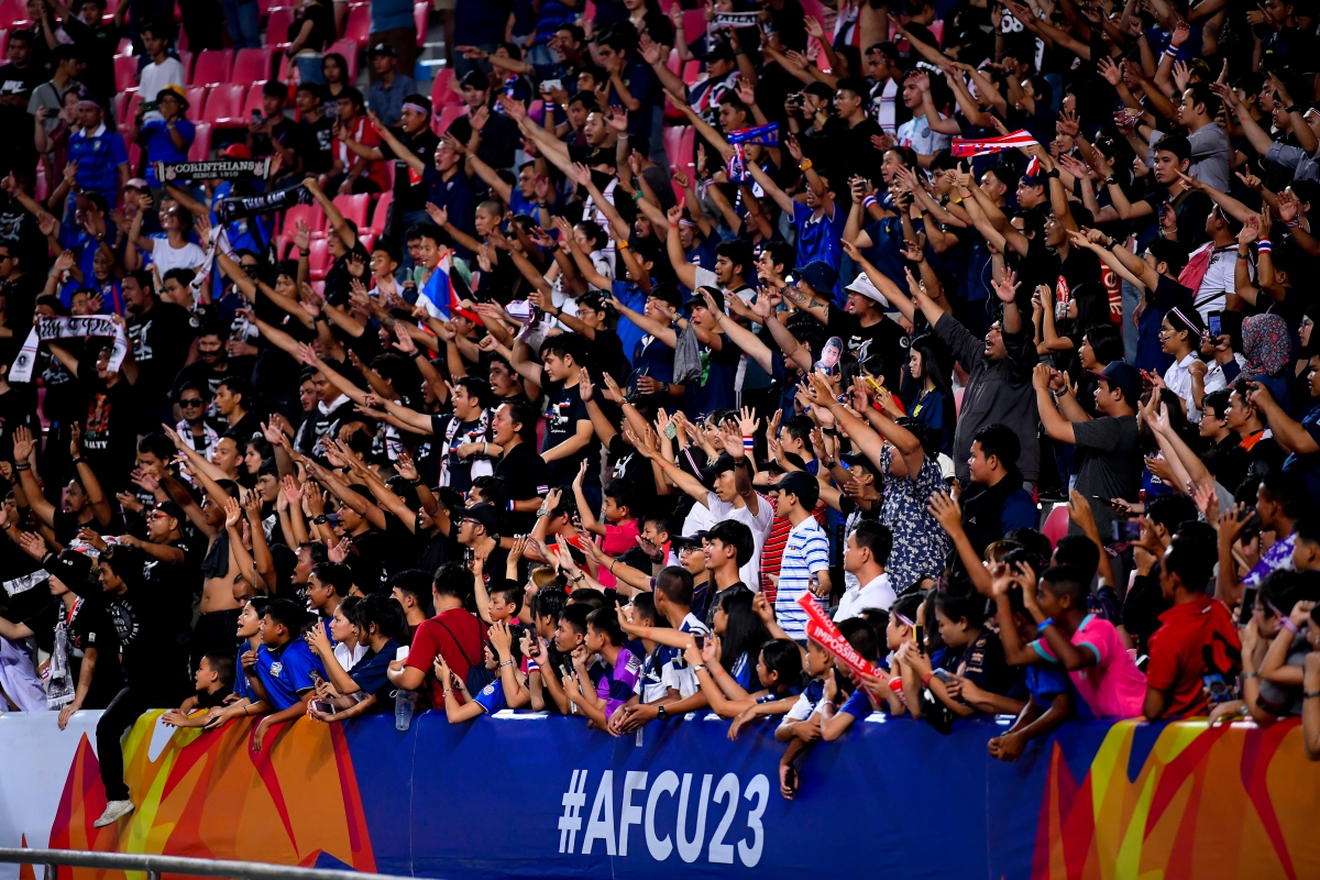 Ảnh U23 Thái Lan ăn mừng cuồng nhiệt sau chiến tích vào tứ kết hình ảnh