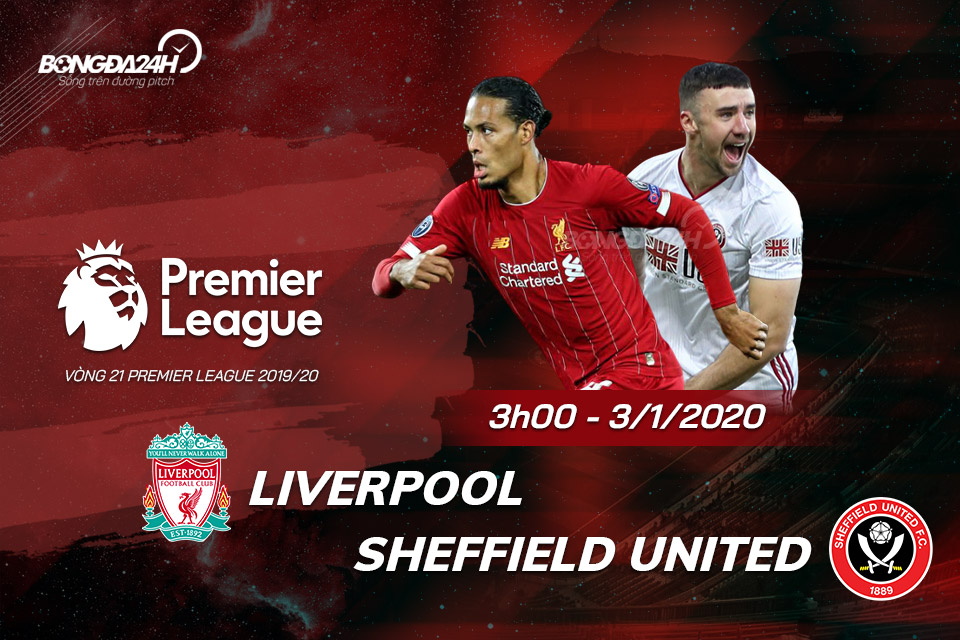 Nhận định Liverpool vs Sheffield vòng 21 Premier League 201920 hình ảnh